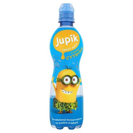 Obrazek Jupik Crazy Aqua o smaku cytryna Napój niegazowany 500 ml
