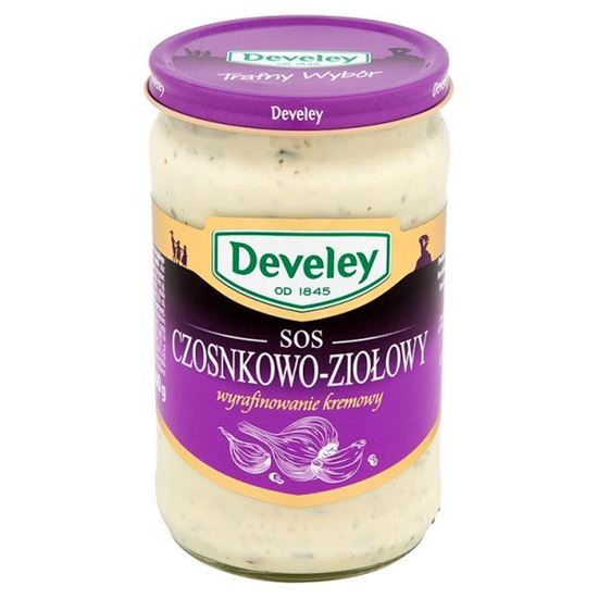 Obrazek Develey Sos Czosnkowo-ziołowy 240 g