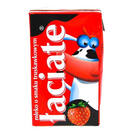 Obrazek MLEKO TRUSKAWKOWE 250ML