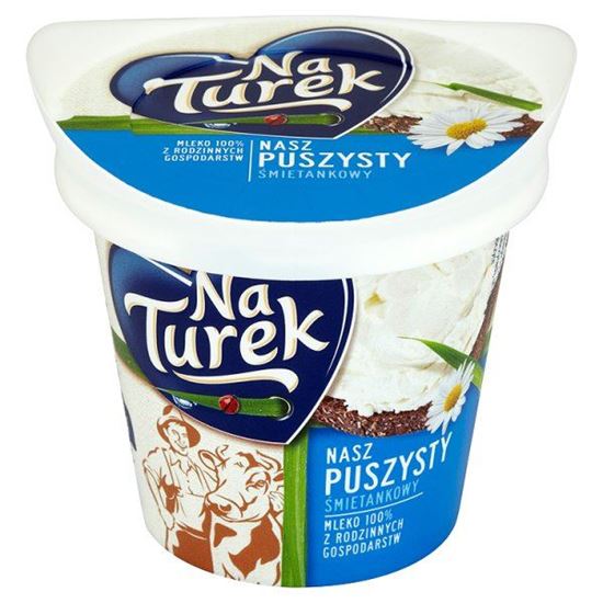 Obrazek NaTurek Nasz Puszysty śmietankowy Serek twarogowy 140 g