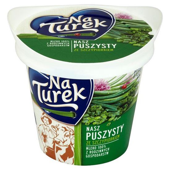 Obrazek NaTurek Nasz Puszysty ze szczypiorkiem Serek twarogowy 140 g