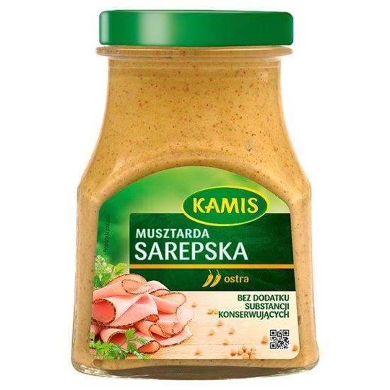Obrazek Kamis Musztarda sarepska 185 g