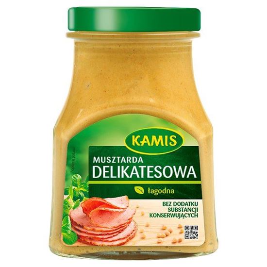 Obrazek Kamis Musztarda delikatesowa 185 g