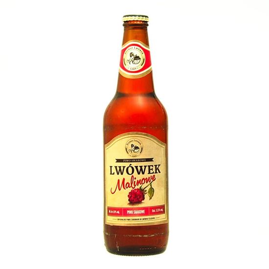 Obrazek Lwówek malinowy 500 ml butelka
