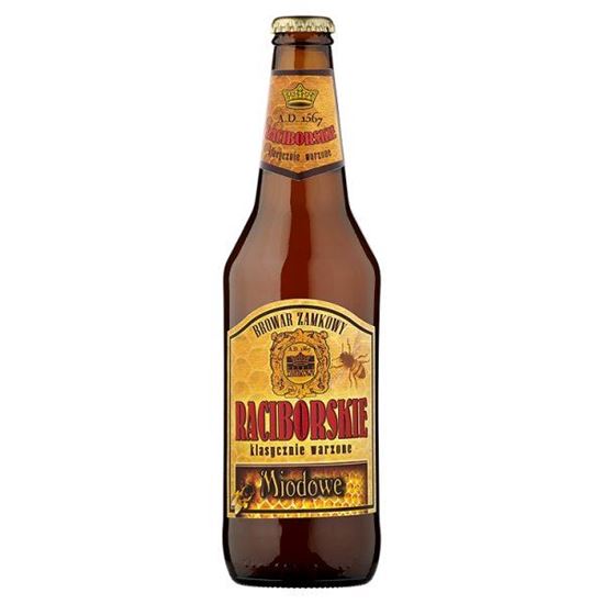 Obrazek Browar Zamkowy Raciborskie Miodowe Piwo 500 ml