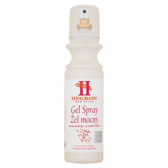 Obrazek Hegron Żel mocny do włosów w rozpylaczu 300 ml