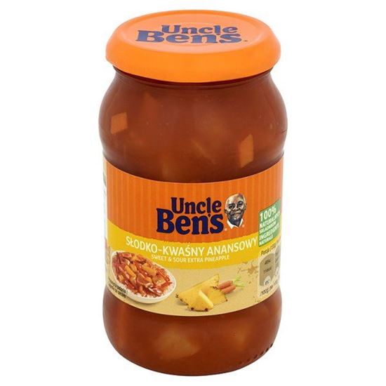 Obrazek Uncle Ben's Sos słodko-kwaśny ananasowy 400 g