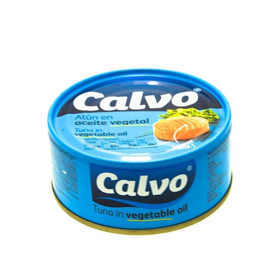 Obrazek Calvo tuńczyk w oleju roślinnym 160 g