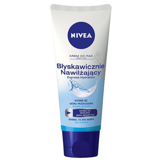 Obrazek NIVEA Krem do rąk błyskawicznie nawilżający skóra przesuszona 75 ml