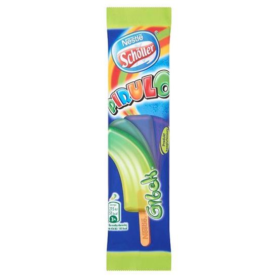 Obrazek Pirulo Gibek Lody wodne żelowe o smaku jabłkowym 50 ml