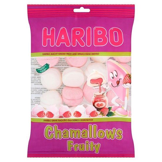 Obrazek Haribo Chamallows Fruity Pianki 150 g