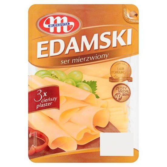Obrazek Mlekovita Ser Edamski mierzwiony 150 g