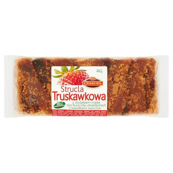 Obrazek Oskroba Strucla truskawkowa 450 g
