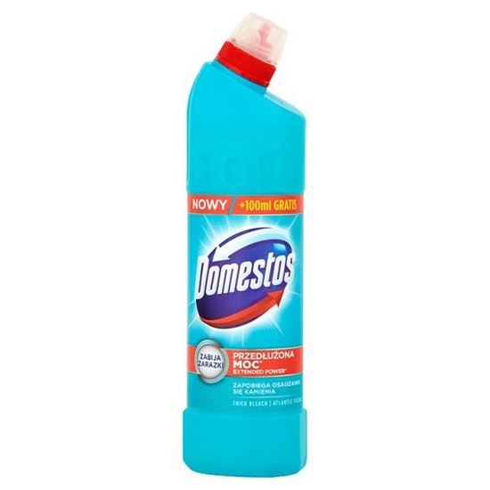 Obrazek Domestos Przedłużona Moc Atlantic Fresh Płyn czyszcząco-dezynfekujący 750 ml
