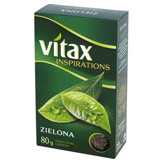 Obrazek Vitax Inspirations Zielona Herbata liściasta 80 g