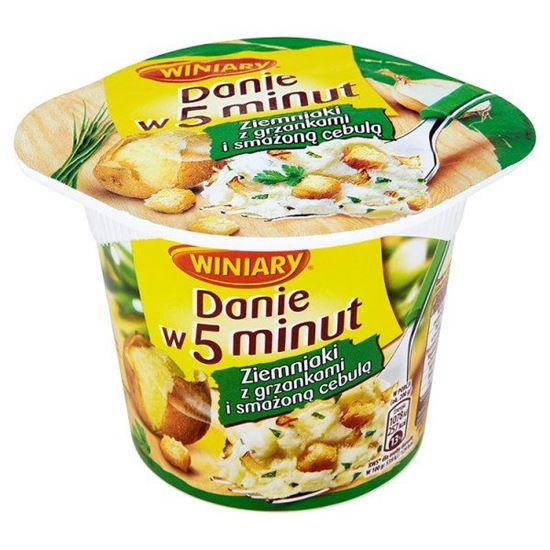 Obrazek Winiary Danie w 5 minut Ziemniaki z grzankami i smażoną cebulą 57 g