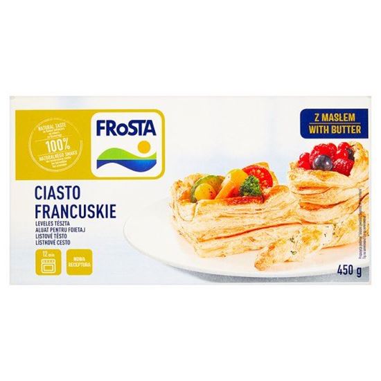 Obrazek FRoSTA Ciasto francuskie z masłem 450 g (6 porcji)