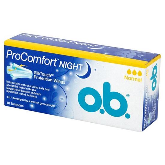 Obrazek O.B. ProComfort Night Normal Tampony 16 sztuk