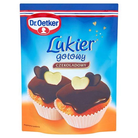 Obrazek Dr. Oetker Lukier gotowy czekoladowy 100 g