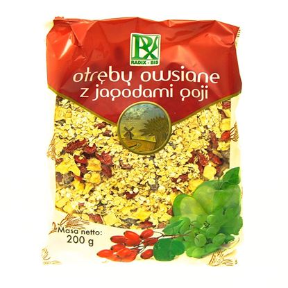 Obrazek Radix otręby owsiane z jagodami goji 200 g