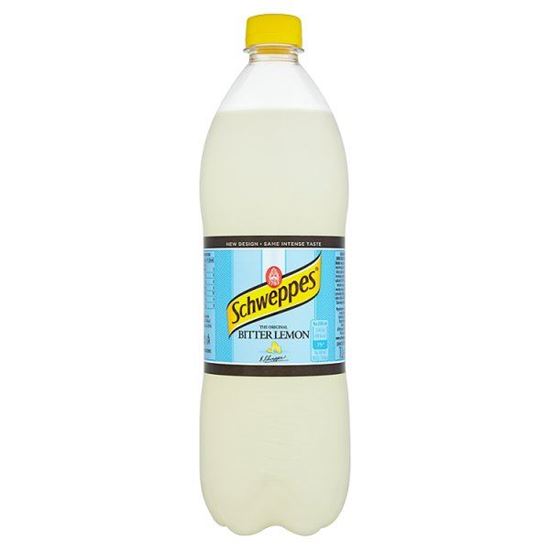 Obrazek Schweppes Bitter Lemon Napój gazowany 1 l