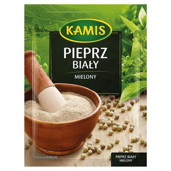 Obrazek Kamis Pieprz biały mielony 15 g