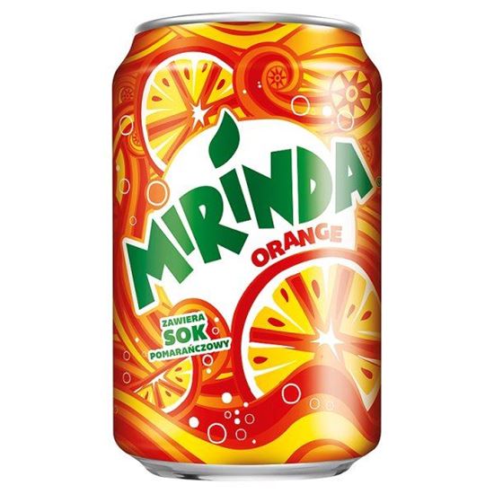 Obrazek Mirinda Orange Napój gazowany 330 ml
