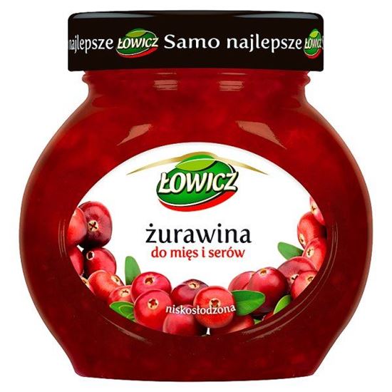 Obrazek Łowicz Żurawina do mięs i serów 230 g