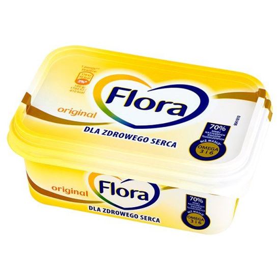 Obrazek Flora Original Tłuszcz roślinny do smarowania 250 g