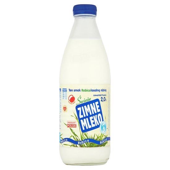 Obrazek Robico Zimne Mleko świeże 2,0% 1 l