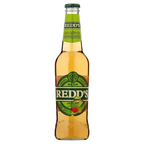 Obrazek Redd's Piwo o smaku jabłka i trawy cytrynowej 400 ml