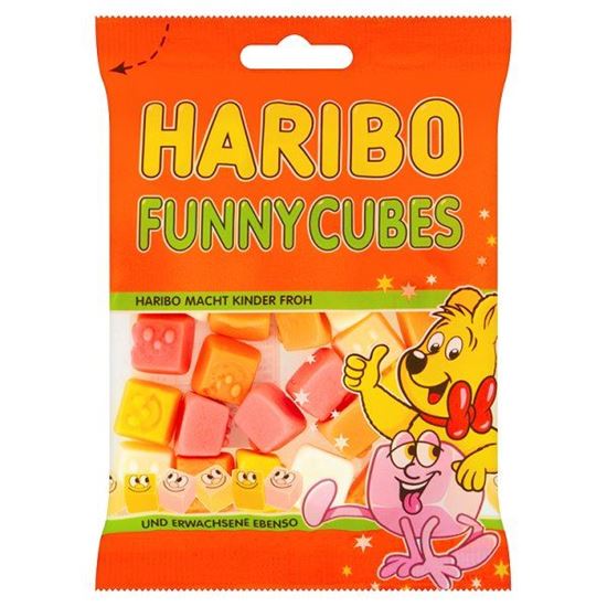 Obrazek Haribo Funny Cubes Żelko-pianki 100 g