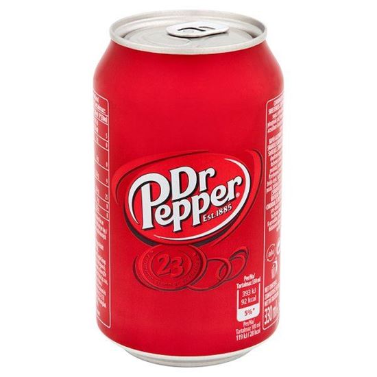 Obrazek Dr Pepper Napój gazowany 330 ml
