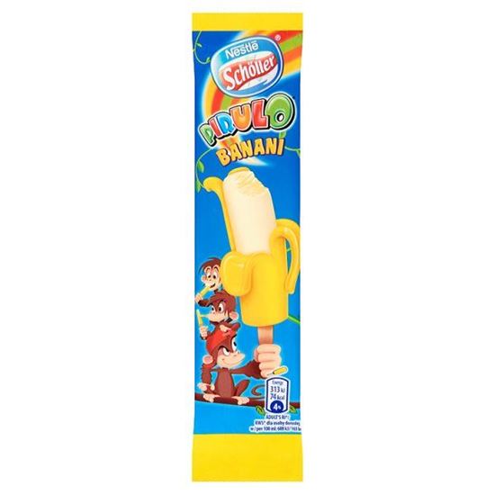 Obrazek Pirulo Banani Lody wodne żelowe o smaku bananowym i lody waniliowe 45 ml