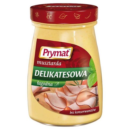 Obrazek Prymat Musztarda delikatesowa 185 g