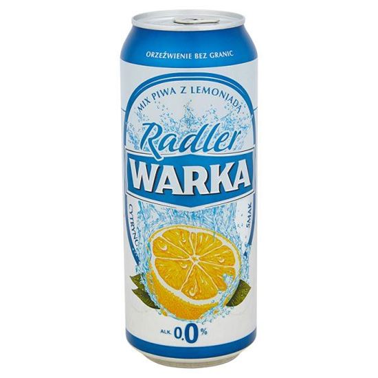 Obrazek Warka Radler Piwo bezalkoholowe z lemoniadą cytrusową 500 ml
