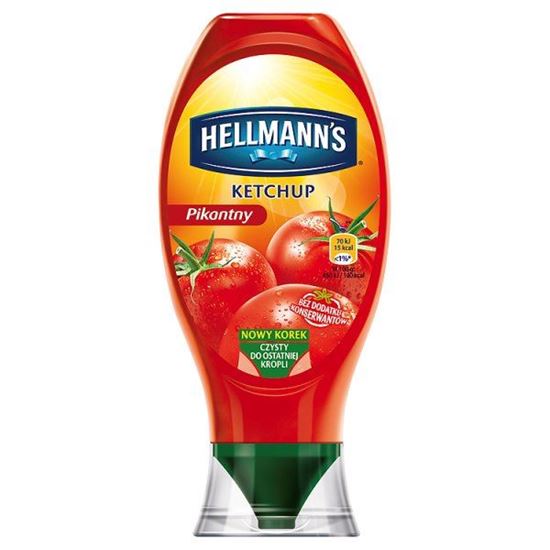 Obrazek Hellmann's Ketchup pikantny 450 g