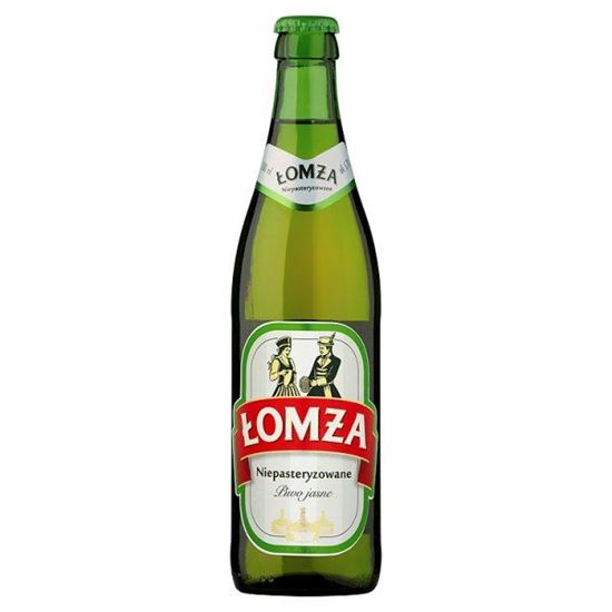 Obrazek Łomża Niepasteryzowane Piwo jasne 500 ml