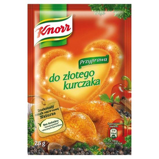 Obrazek Knorr Przyprawa do złotego kurczaka 25 g
