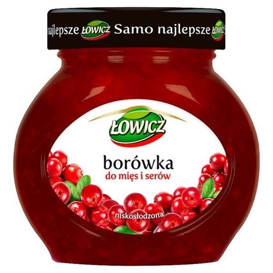 Obrazek Łowicz Borówka do mięs i serów 230 g