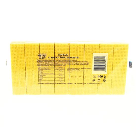 Obrazek Skawa wafelki śmietankowe 400 g