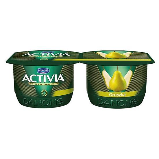 Obrazek Danone Activia Gruszka Jogurt 240 g (2 sztuki)