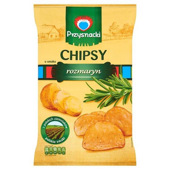 Obrazek Przysnacki Chipsy o smaku rozmaryn 135 g