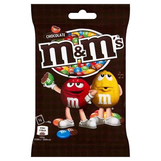Obrazek M&M's Chocolate Czekoladowe kulki w kolorowych skorupkach 90 g