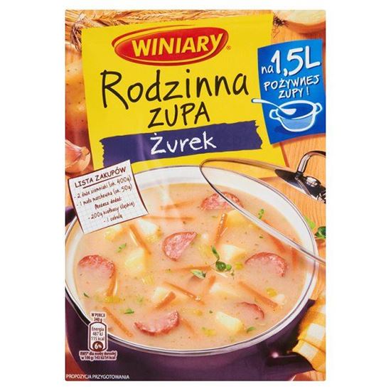 Obrazek Winiary Rodzinna zupa Żurek 91 g