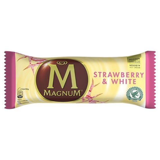 Obrazek Magnum Strawberry & White Lody 110 ml