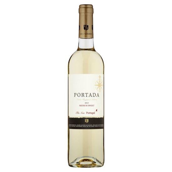 Obrazek Portada Wino białe półsłodkie portugalskie 75 cl