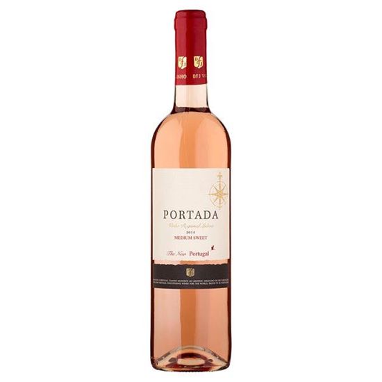 Obrazek Portada Wino różowe półsłodkie portugalskie 750 ml