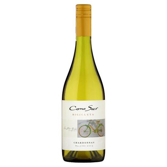 Obrazek Cono Sur Bicicleta Chardonnay Wino białe wytrawne chilijskie 750 ml