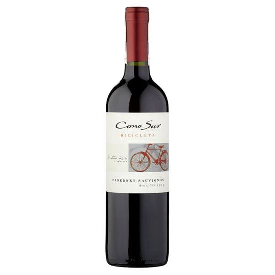 Obrazek Cono Sur Bicicleta Cabernet Sauvignon Wino czerwone wytrawne chilijskie 750 ml